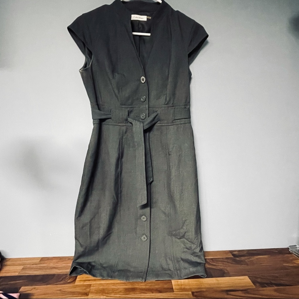 Calvin Klein Gray Dress